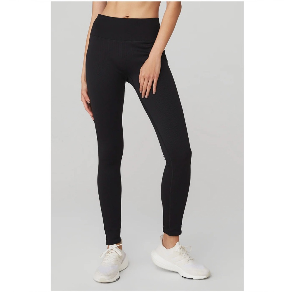 Alo Seamless High-Waist Ribbed Legging